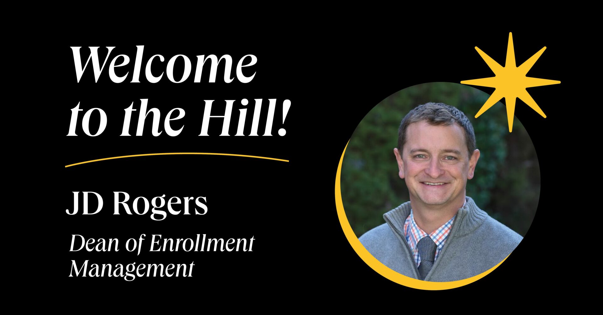 JD Rogers Named Dean of Enrollment Management - Tilton School